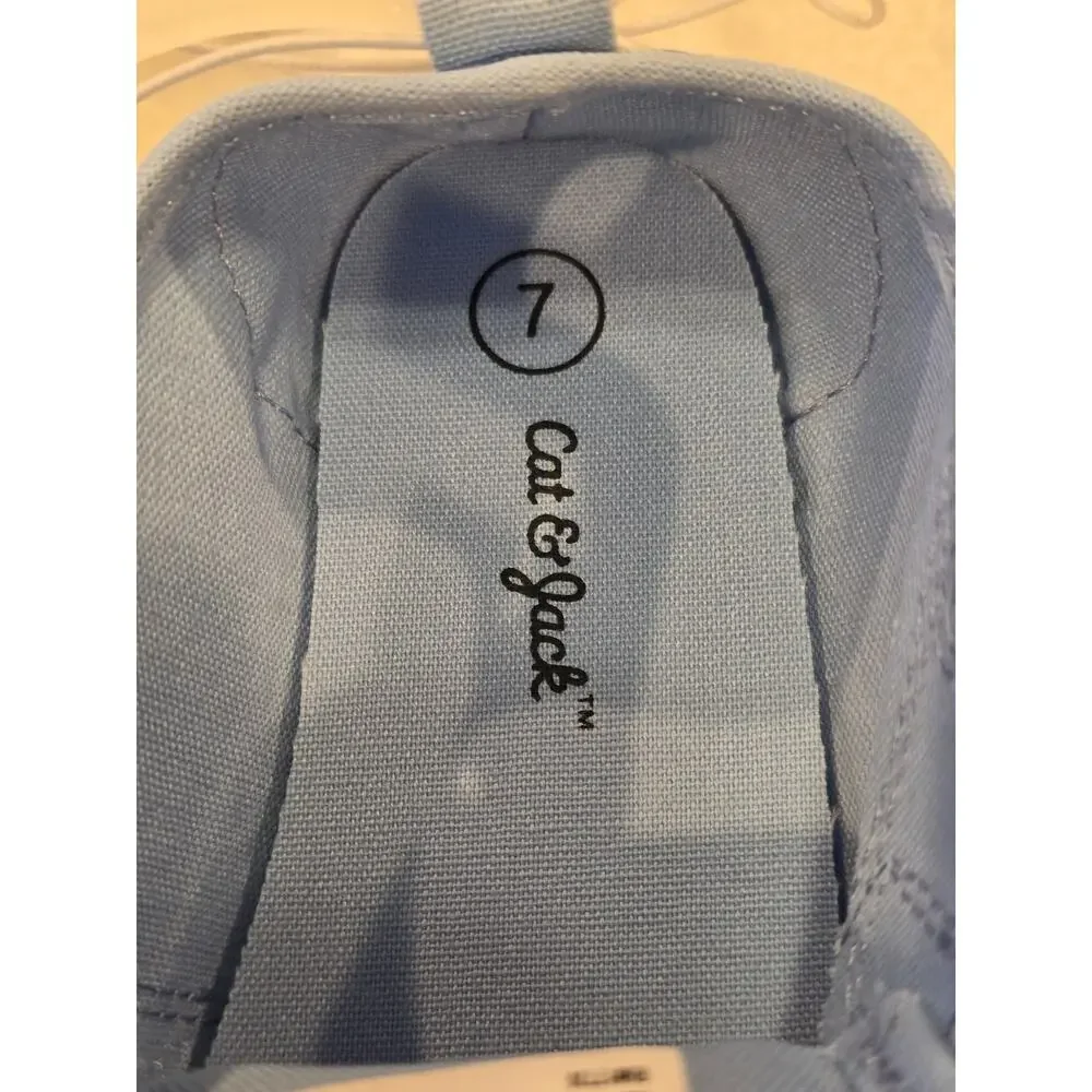 Cat & Jack Little Girls Shoes Plaid 7 NWT